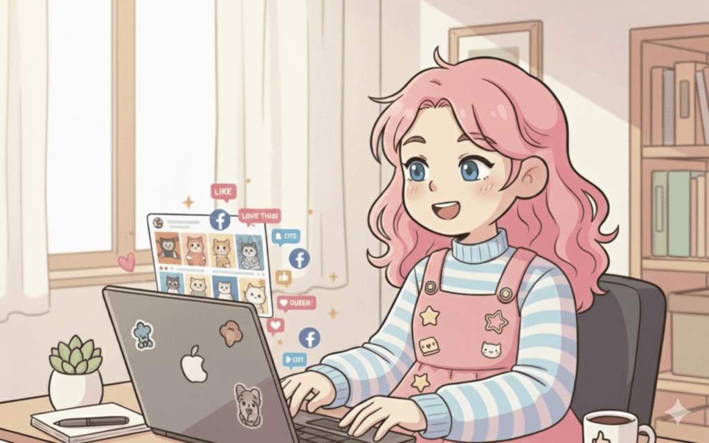 Portrait de Chloé, responsable communication Miaru. Réseaux sociaux et relation client.